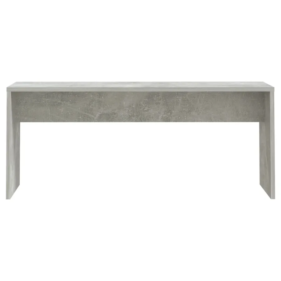 Ensemble à manger 3 pcs Gris béton Bois d'ingénierie - 9