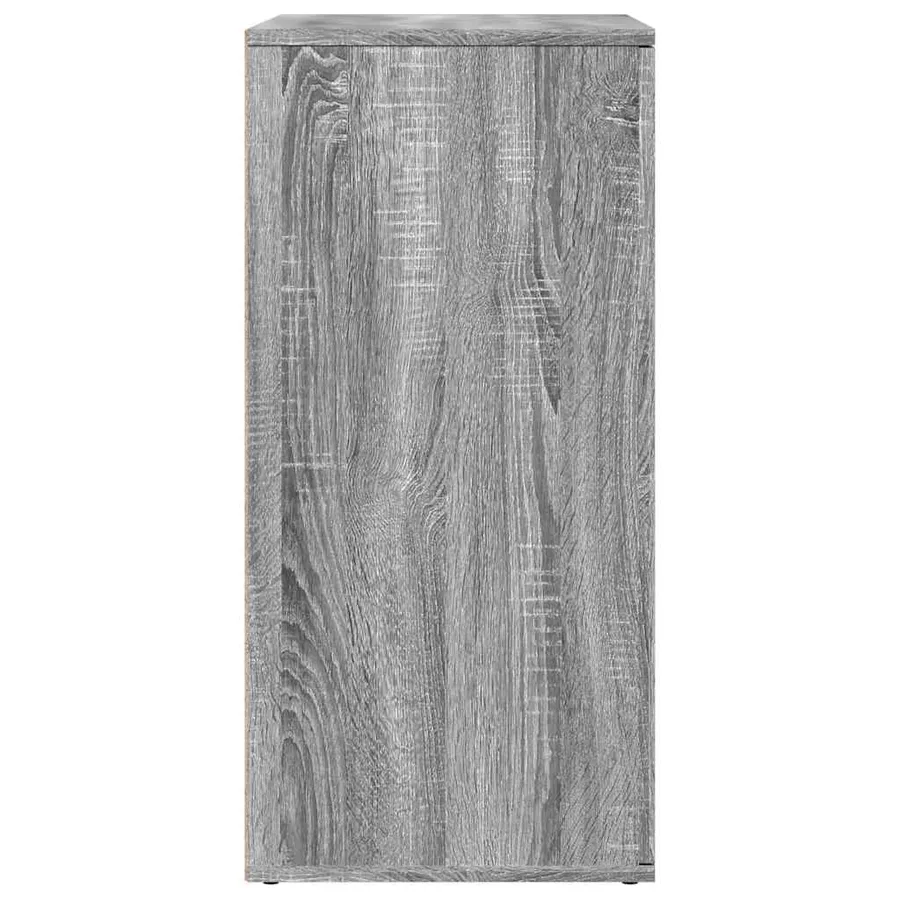 Buffets 2 pcs sonoma gris 79x38x80 cm bois d'ingénierie - 6