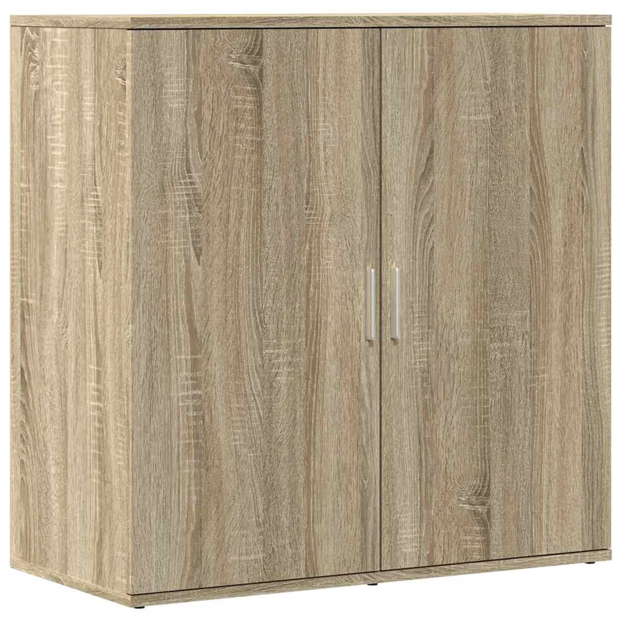 Buffet chêne sonoma 79x38x80 cm bois d'ingénierie - 2