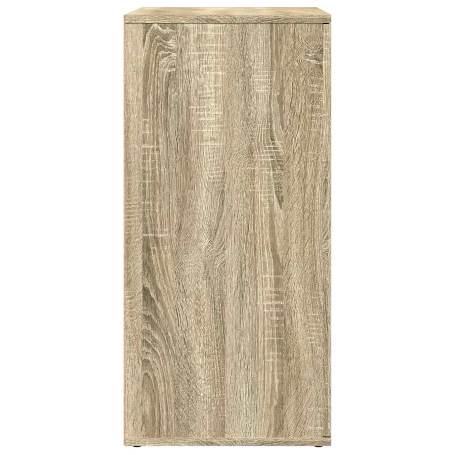 Buffet chêne sonoma 79x38x80 cm bois d'ingénierie - 7