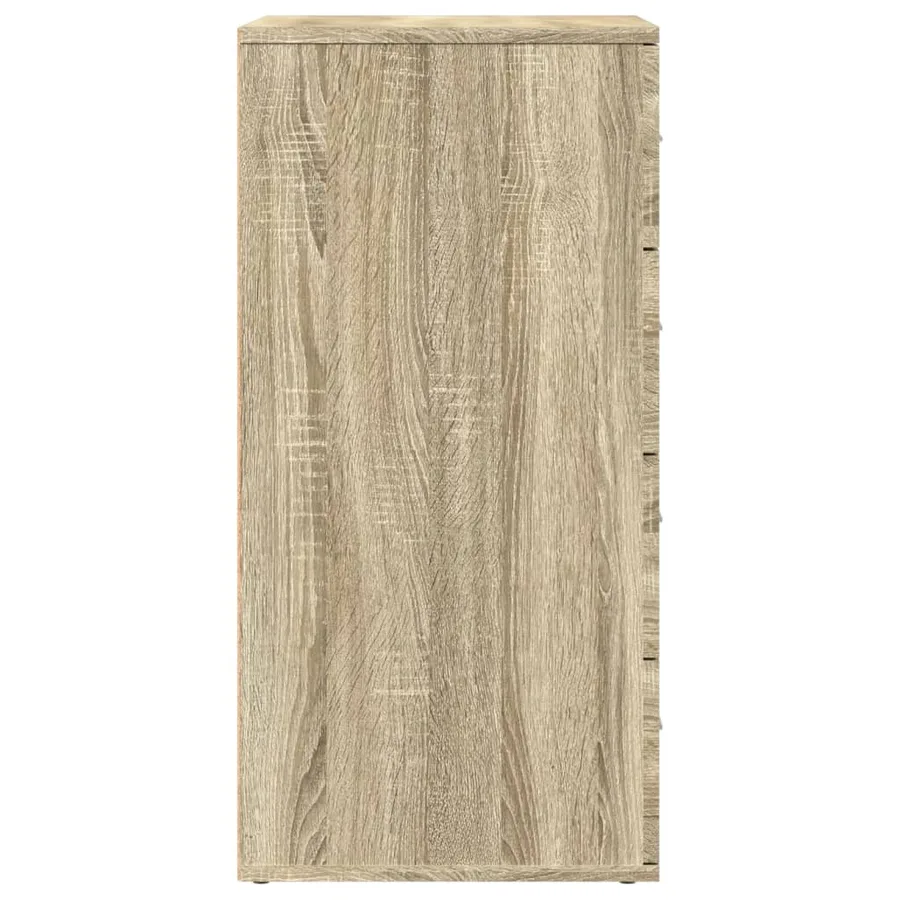 Buffets 3 pcs Chêne sonoma Bois d'ingénierie - 6