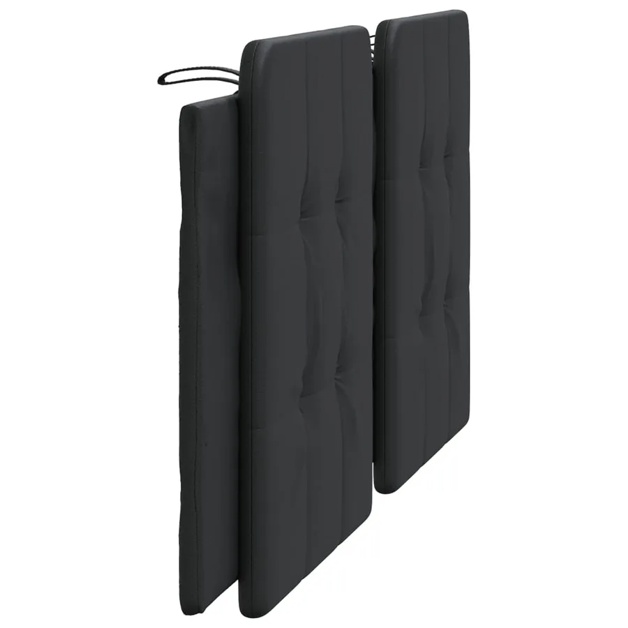 Coussin de tête de lit Zadar noir 180 cm similicuir - 5