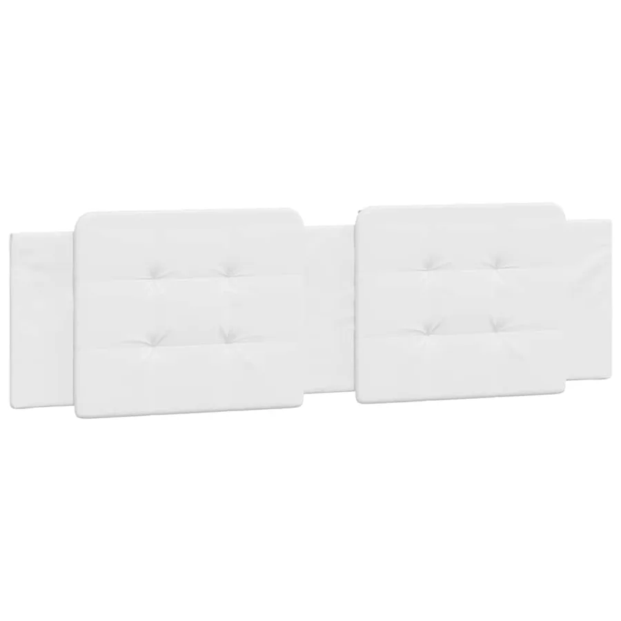 Cadre de lit sans matelas Zadar blanc 180x200 cm similicuir - 8