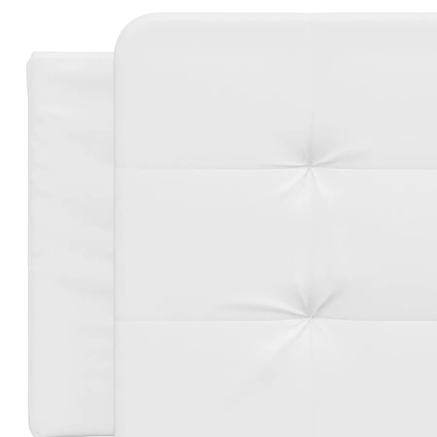 Coussin de tête de lit Zadar blanc 160 cm similicuir - 7