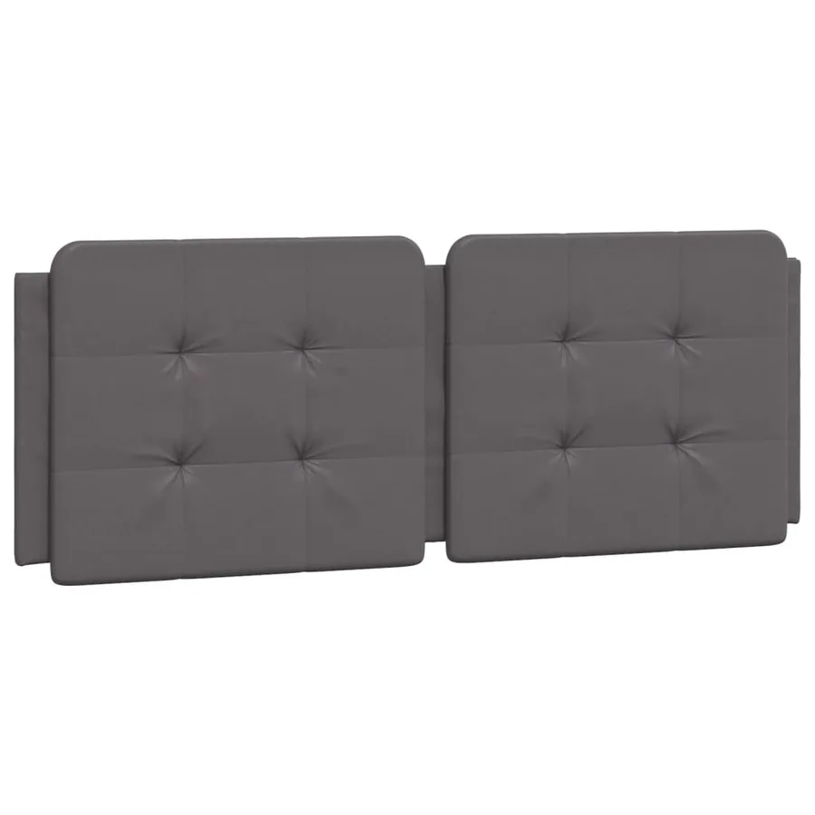 Cadre de lit avec LED sans matelas Zadar gris 140x190 cm - 7