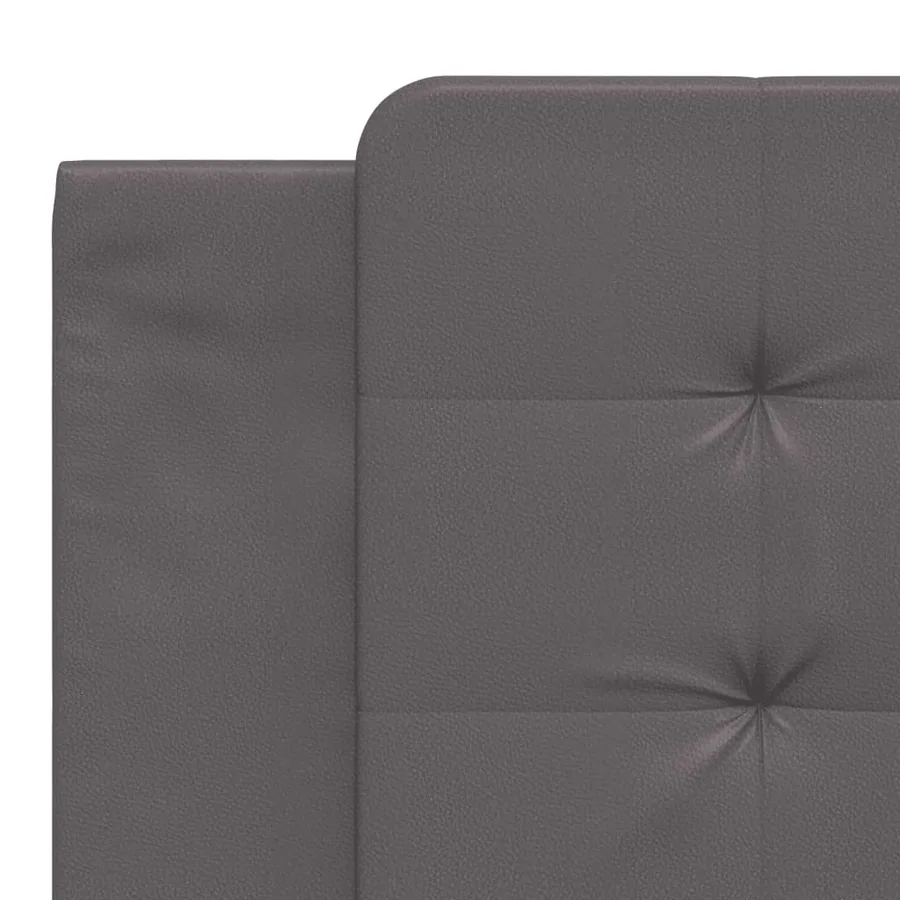 Cadre de lit avec LED sans matelas Zadar gris 180x200 cm - 11
