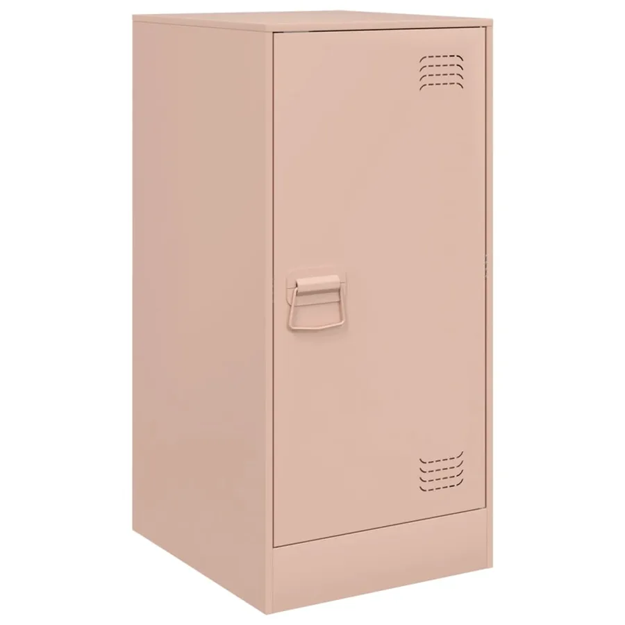 Buffet rose 34,5x39x73 cm acier - 2