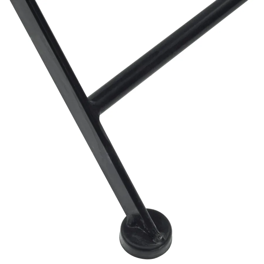 Chaises de bistrot pliables lot de 2 terre cuite céramique - 10