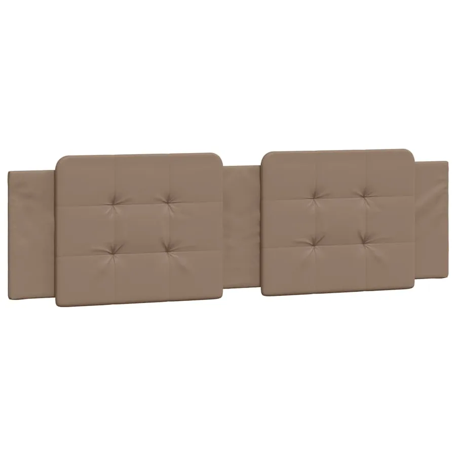 Cadre de lit sans matelas Zadar cappuccino 180x200 cm similicuir - 8