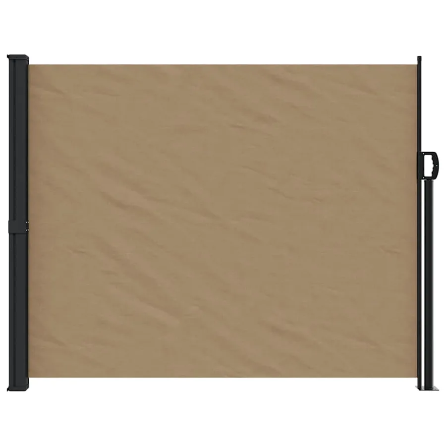 Auvent latéral rétractable taupe 170x300 cm - 3