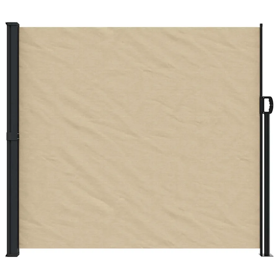 Auvent latéral rétractable beige 180x600 cm - 3