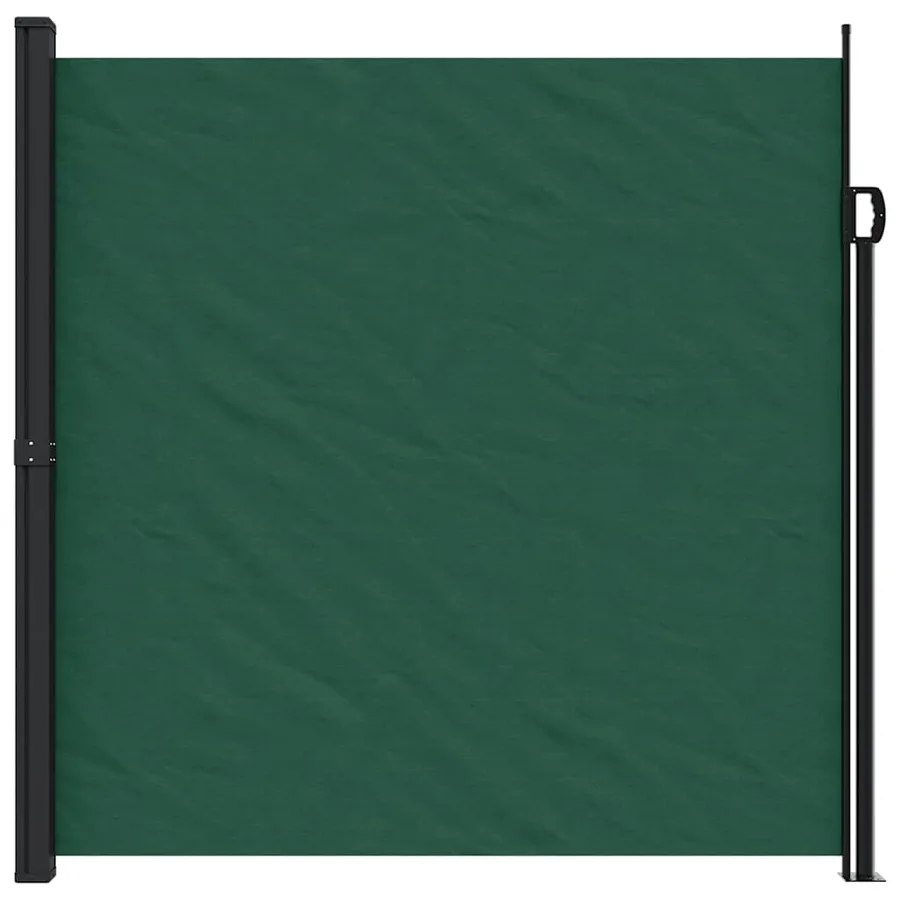 Auvent latéral rétractable vert foncé 200x500 cm - 3