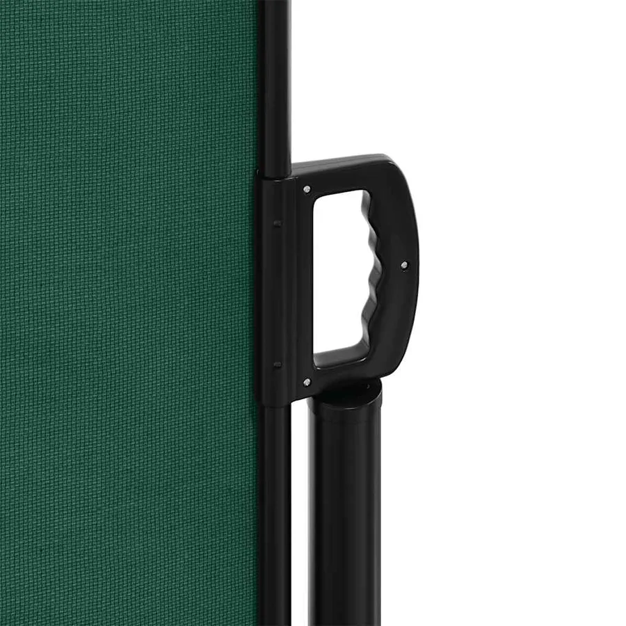 Auvent latéral rétractable vert foncé 200x500 cm - 8