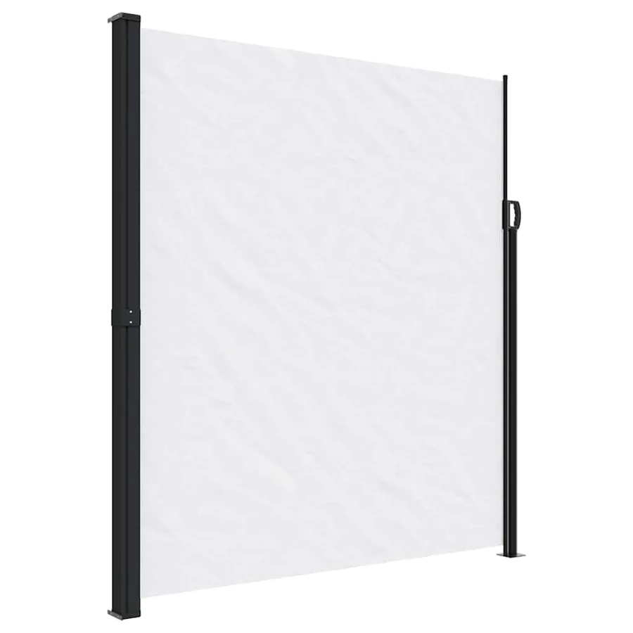 Auvent latéral rétractable blanc 220x300 cm - 2