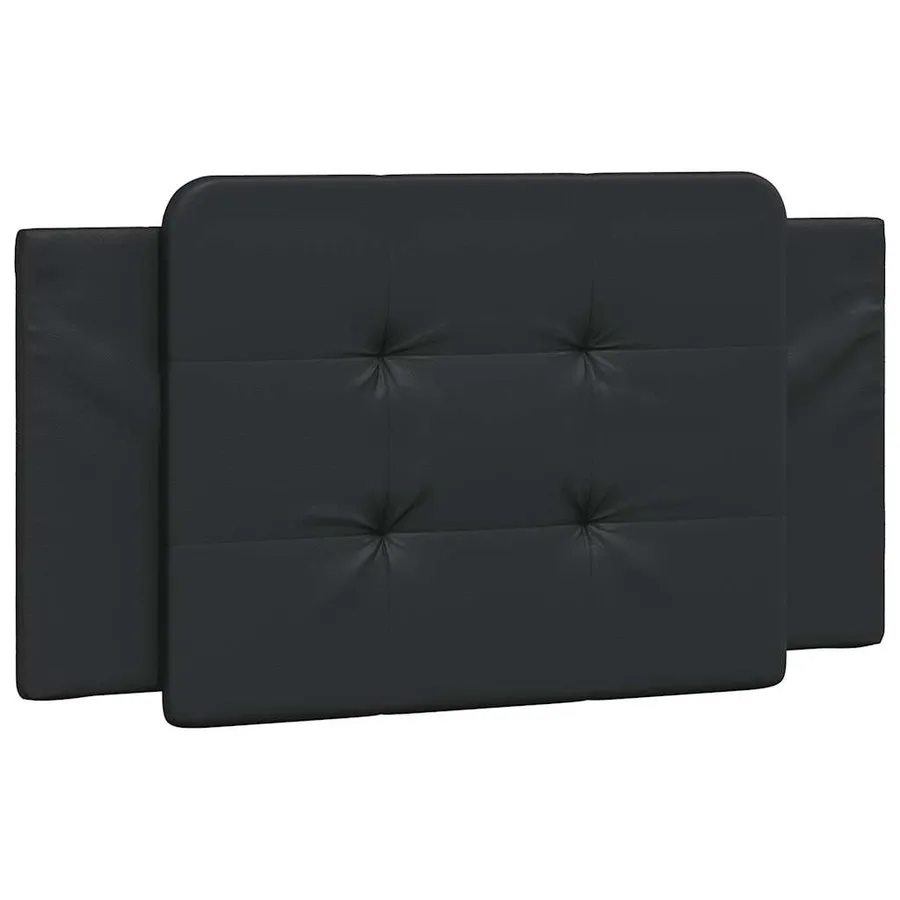 Coussin de tête de lit Zadar noir 100 cm similicuir - 2