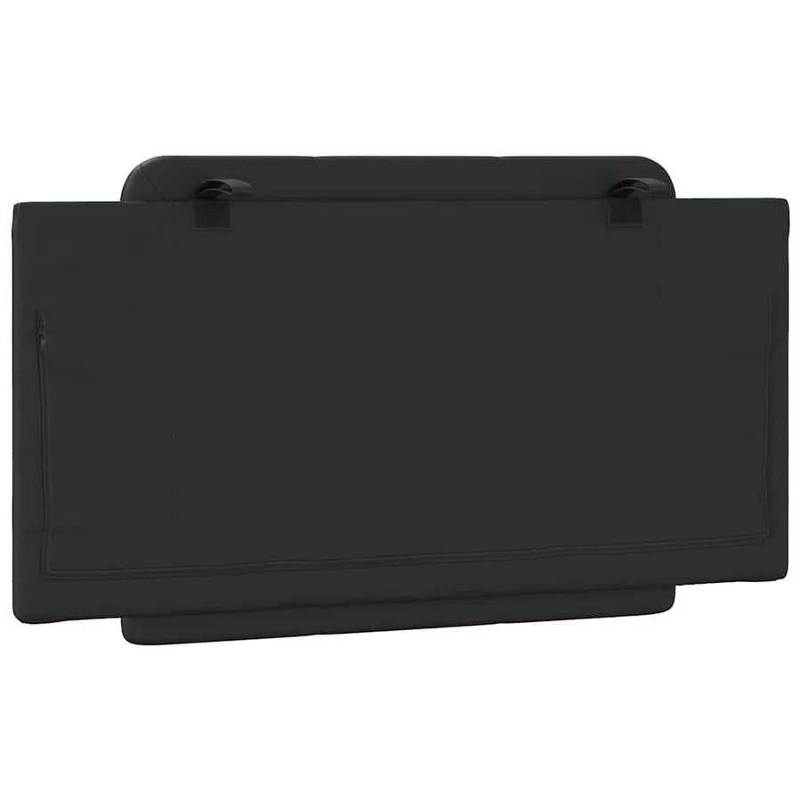 Coussin de tête de lit Zadar noir 100 cm similicuir - 6