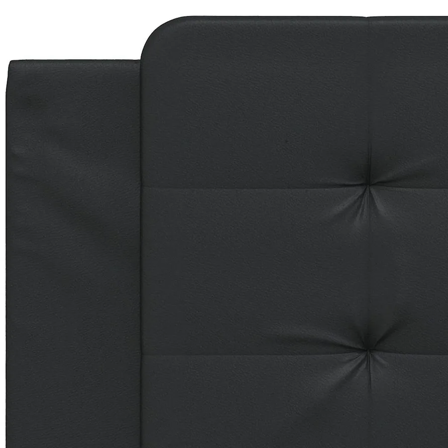 Coussin de tête de lit Zadar noir 100 cm similicuir - 7