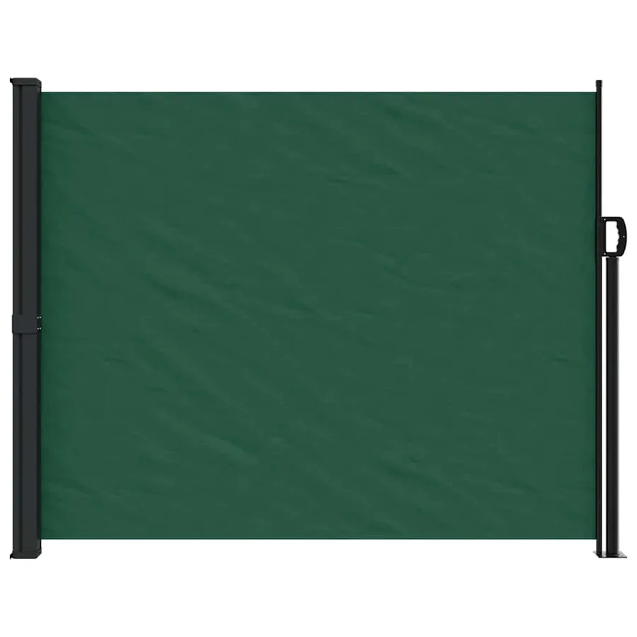 Auvent latéral rétractable vert foncé 160x300 cm - 3