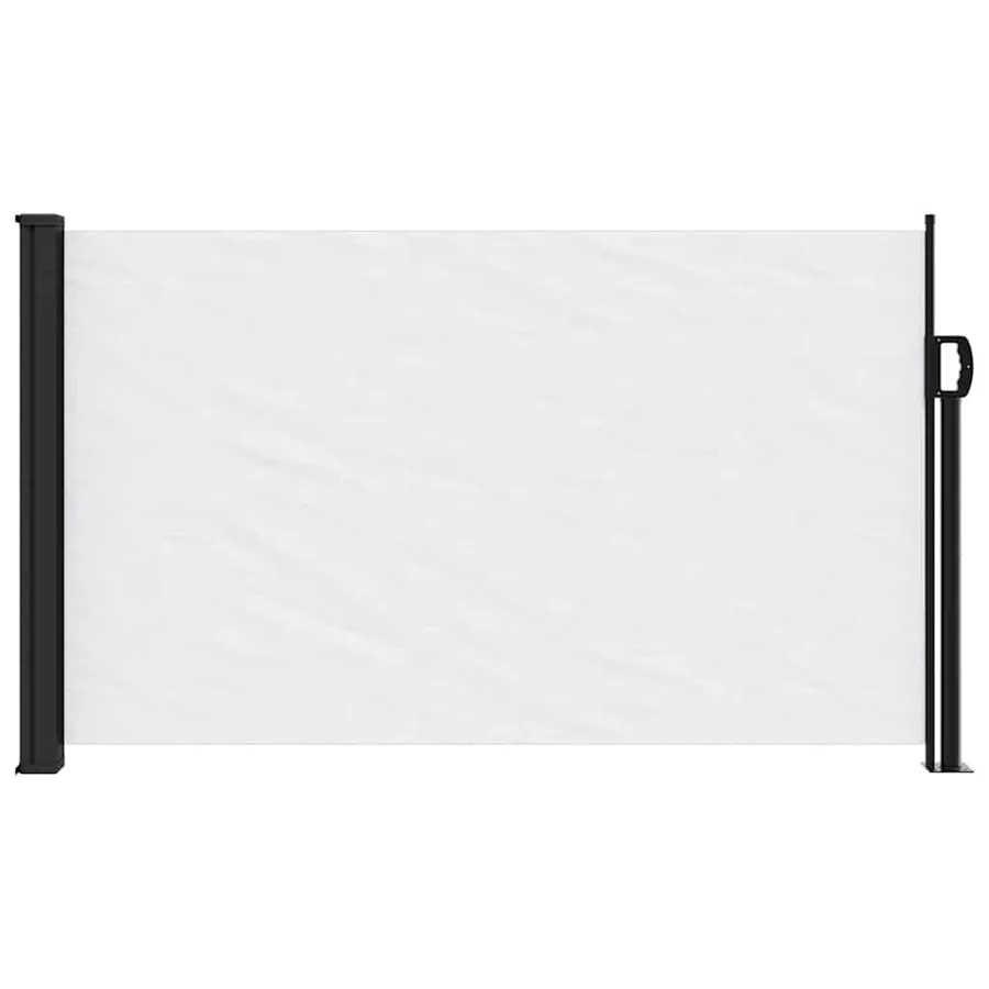 Auvent latéral rétractable blanc 117x300 cm - 3