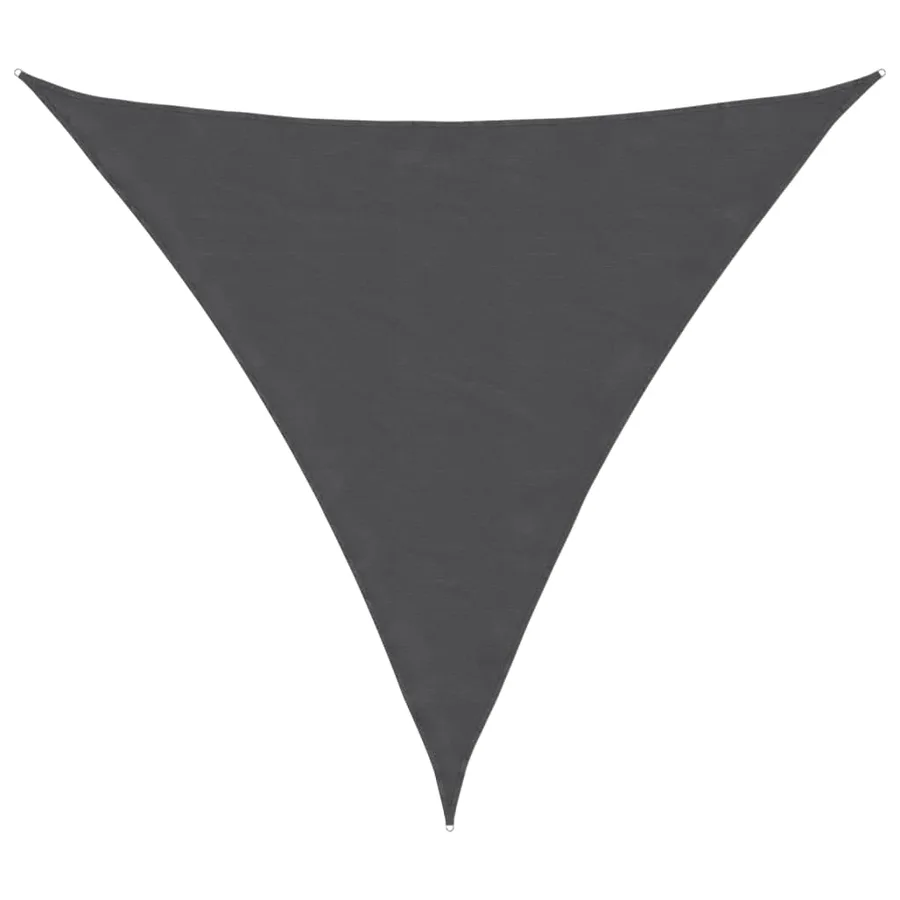 Voile d'ombrage anthracite 2x2x2 m 100 % polyester oxford - 2