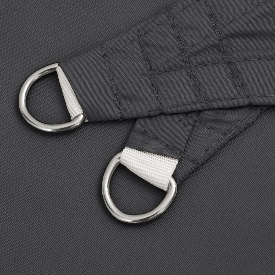 Voile d'ombrage anthracite 2x2x2 m 100 % polyester oxford - 5