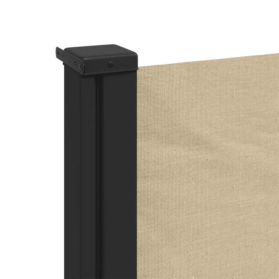 Auvent latéral rétractable beige 120x500 cm - 7