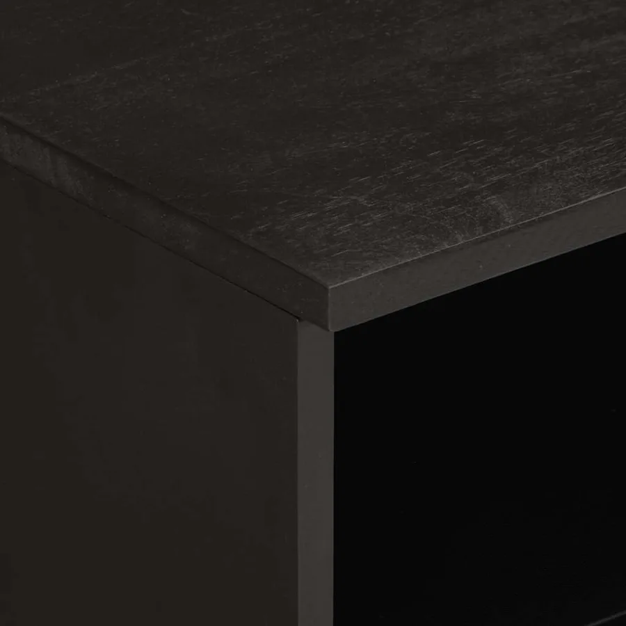 Meuble TV 70x33x46 cm Bois massif de manguier - 7