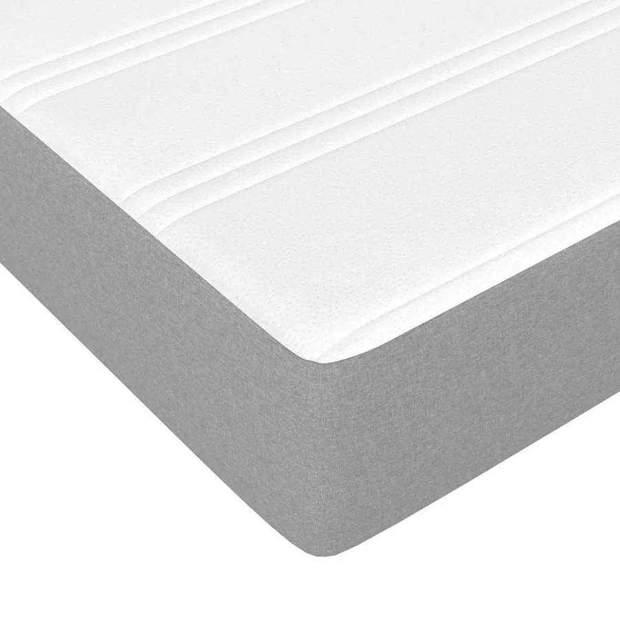 Lit avec matelas cire marron 140x200 cm bois massif de pin - 9