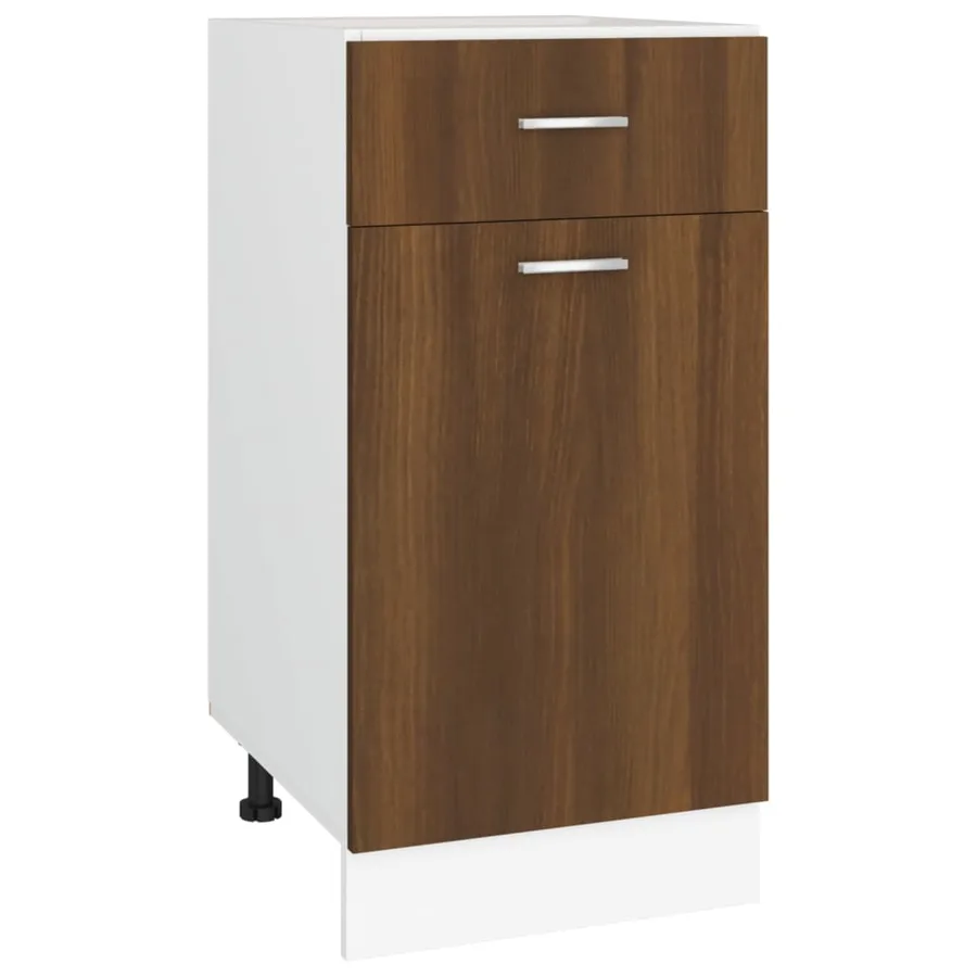 Armoire à tiroirs "Lyon" Chêne brun 40 x 46 x 81,5 cm Bois d'ingénierie - 2
