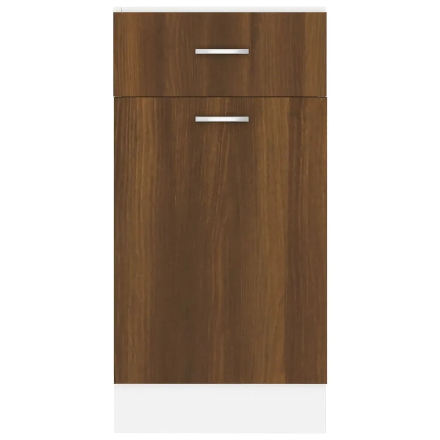 Armoire à tiroirs "Lyon" Chêne brun 40 x 46 x 81,5 cm Bois d'ingénierie - 5
