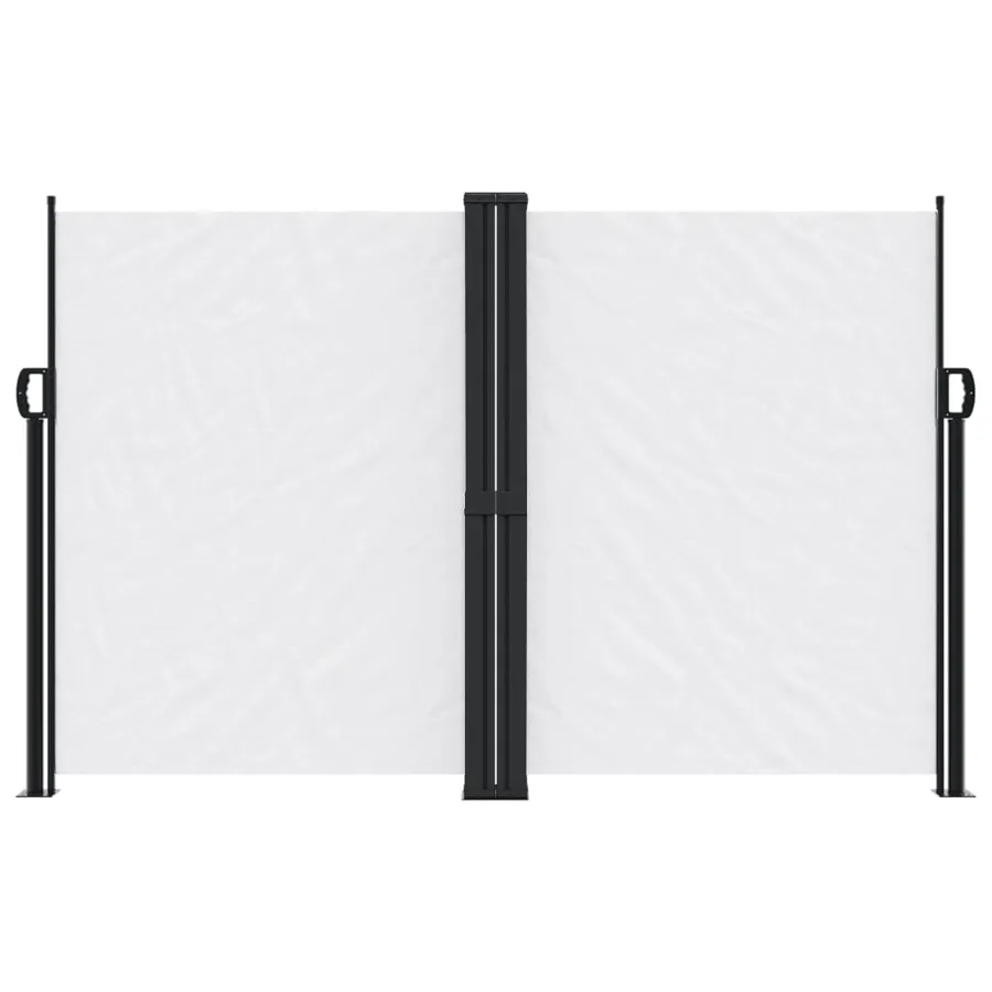 Auvent latéral rétractable blanc 160x1200 cm - 3