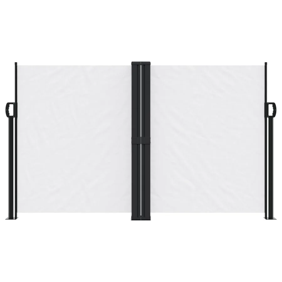 Auvent latéral rétractable blanc 140x1200 cm - 3