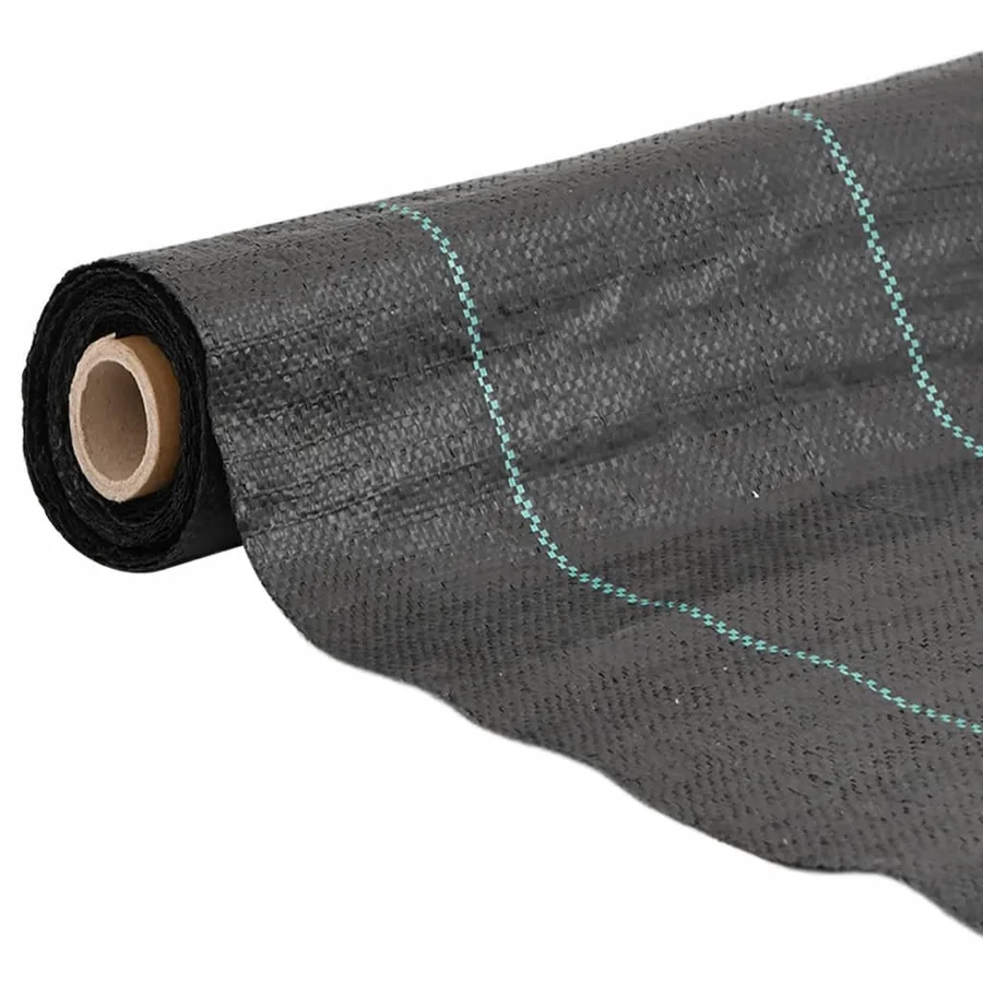 Membrane anti-mauvaises herbes noir 1x200 m PP - 2