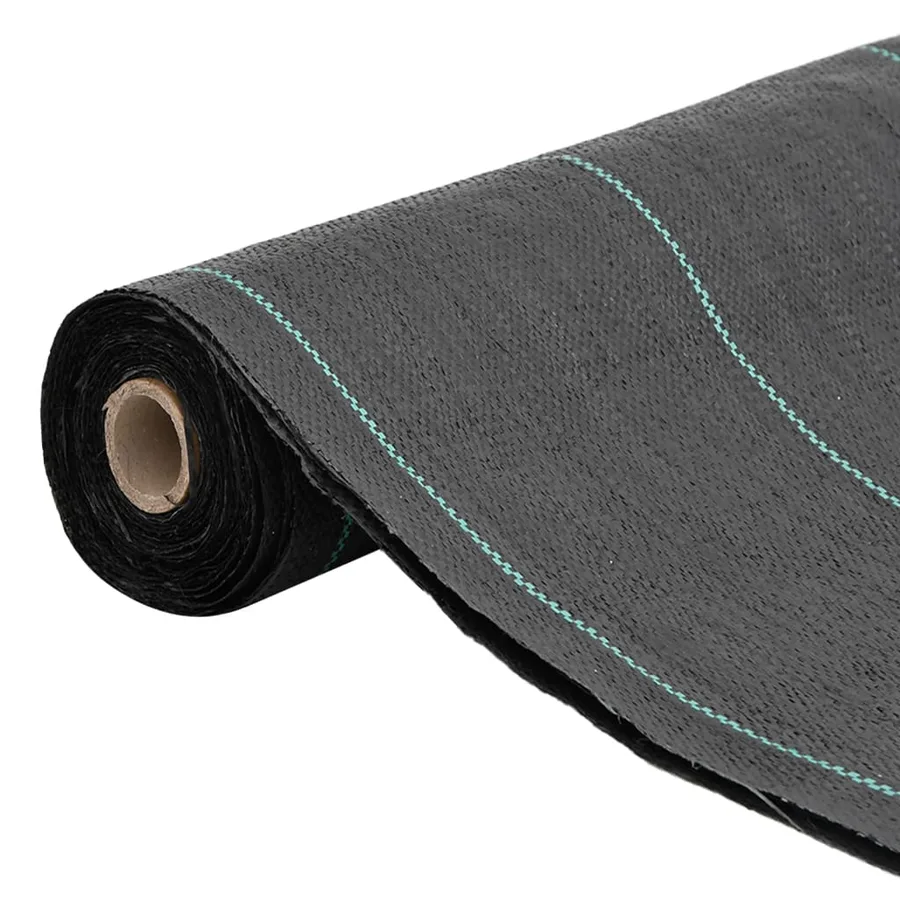 Membrane anti-mauvaises herbes noir 1,5x150 m PP - 2