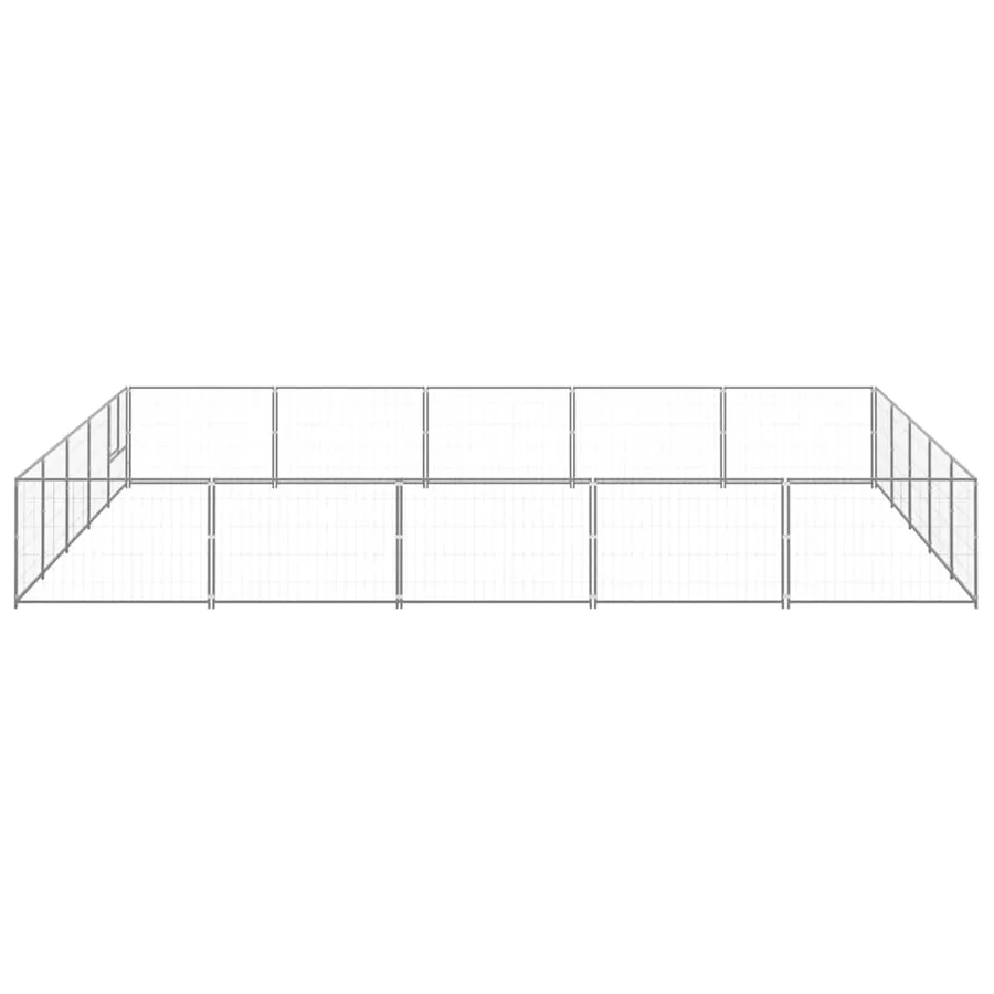 Chenil Argenté 25 m² Acier - 4