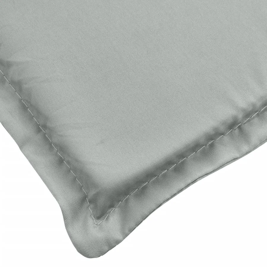 Coussins de chaise à dossier bas lot de 2 gris clair mélangé - 9