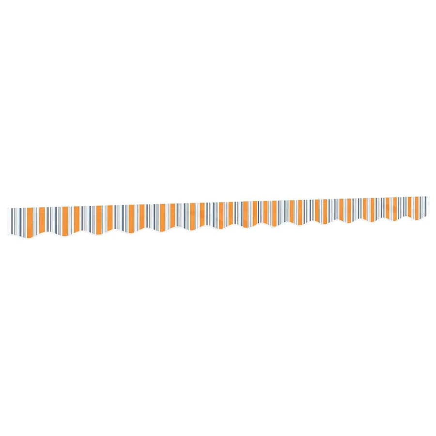 Tissu de remplacement de cantonnière d’auvent multicolore 3,5 m - 2