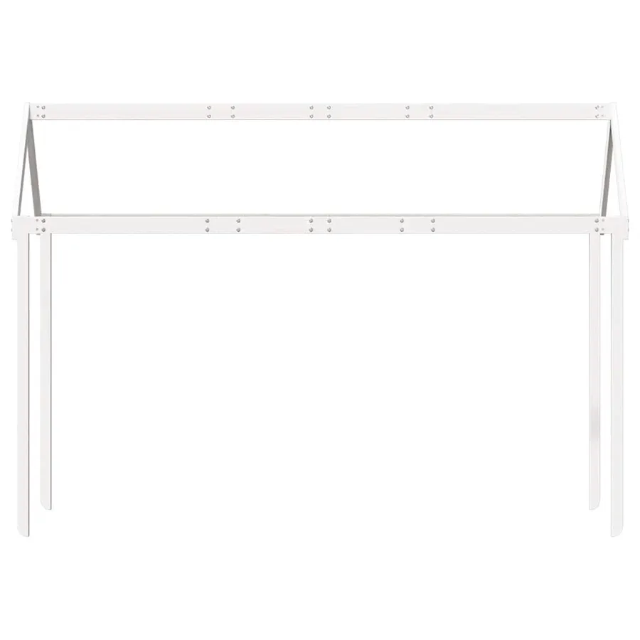 Toit de lit pour enfants 217x85,5x154 cm bois de pin massif - 4