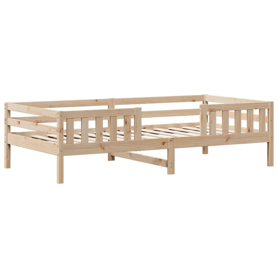Cadre de lit avec toit sans matelas 75x190 cm - 4