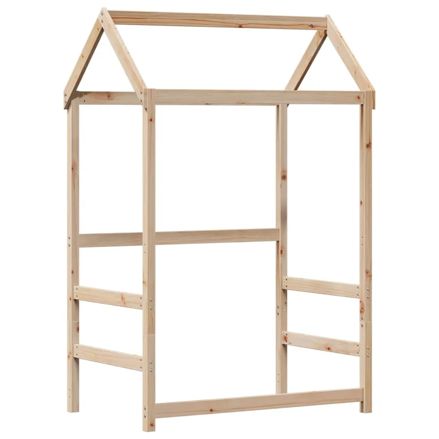 Cadre de lit avec toit sans matelas 75x190 cm - 5