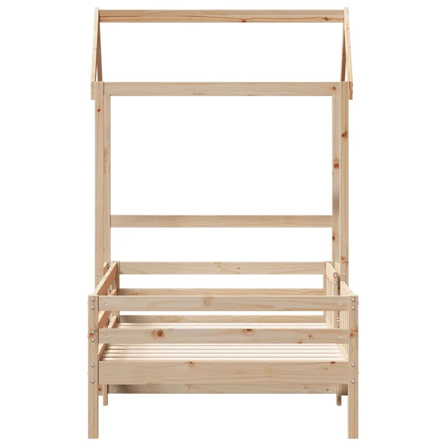 Cadre de lit avec toit sans matelas 75x190 cm - 6