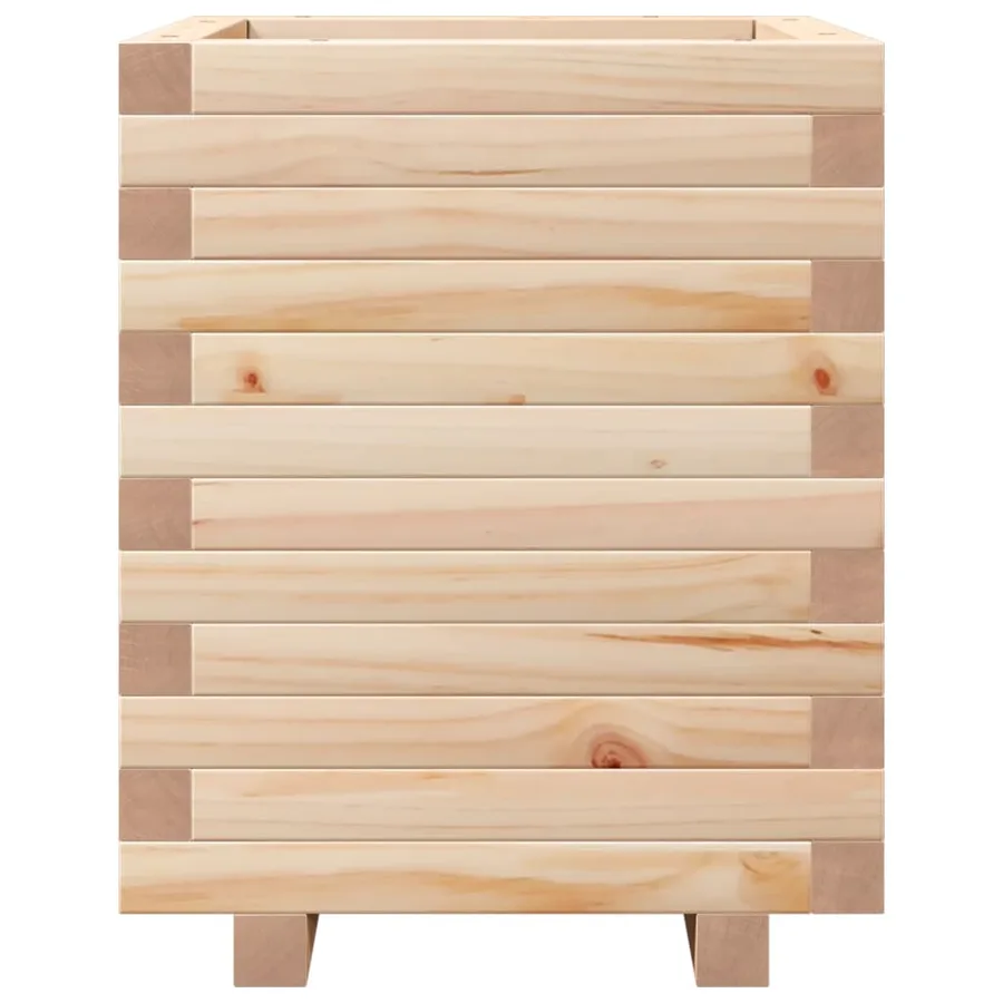 Jardinière 40x40x49,5 cm bois de pin massif - 5