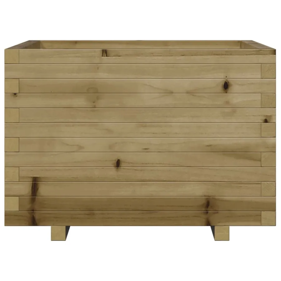 Jardinière 70x70x49,5 cm bois de pin imprégné - 5