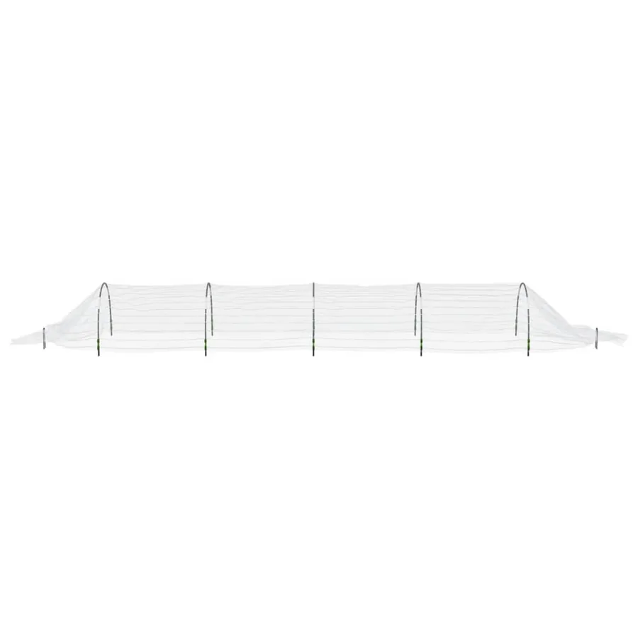 Tunnels en filet 3 pcs 1,5x5 m fibre de verre et PP - 5
