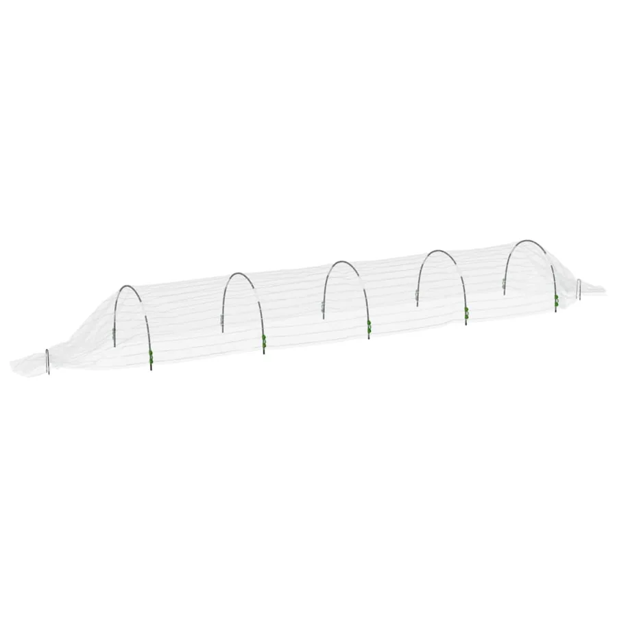 Tunnels en filet 3 pcs 1,5x5 m fibre de verre et PP - 7