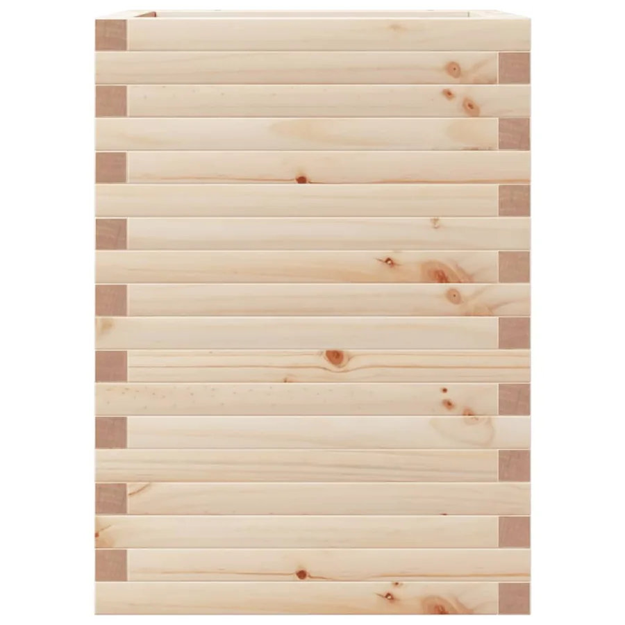 Jardinière 50x50x68,5 cm bois de pin massif - 5