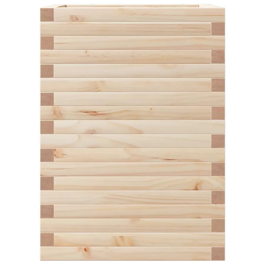 Jardinière 50x50x68,5 cm bois de pin massif - 6