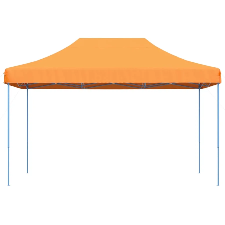 Tente de réception pliable escamotable orange 440x292x315 cm - 3