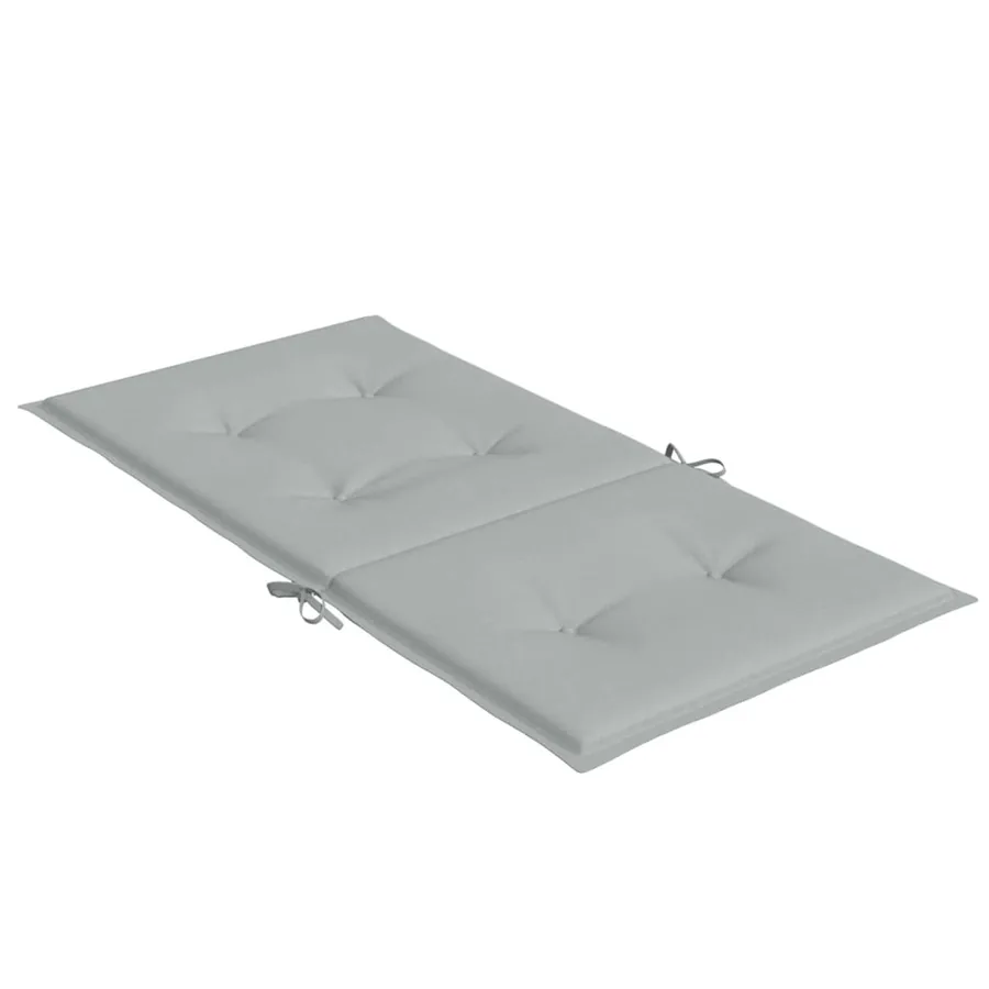 Coussins de chaise à dossier bas lot de 6 gris clair mélangé - 6