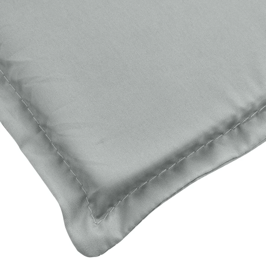 Coussins de chaise à dossier bas lot de 6 gris clair mélangé - 9